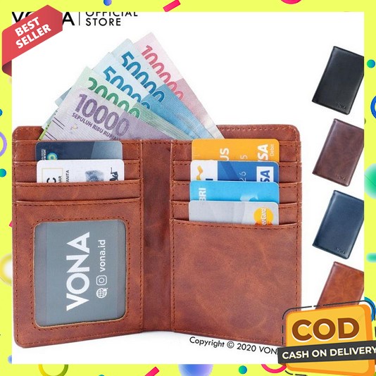 Dompet Distro Pria Original Terbaru 2023 Dompetlipat Cowok Simple Kecil 2022 Walet Free Box Clutch B