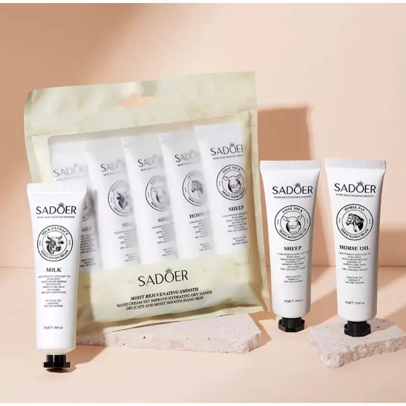 SADOER MOISTREJU SMOOTH HAND CREAM 5IN1