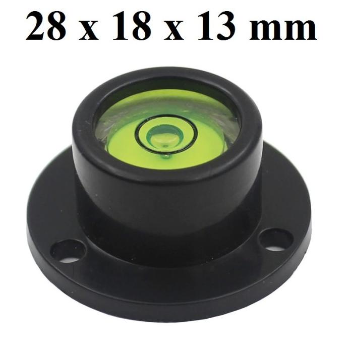 

<<<<<] Black Bubble Spirit Level 28x18x13 MM Shell Bullseye