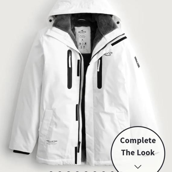 Jaket Winter Hollister Without Faux Original Murah