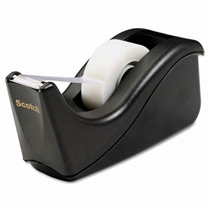 

Terlaris 3M Scotch Desktop Tape Dispenser C60 Bk