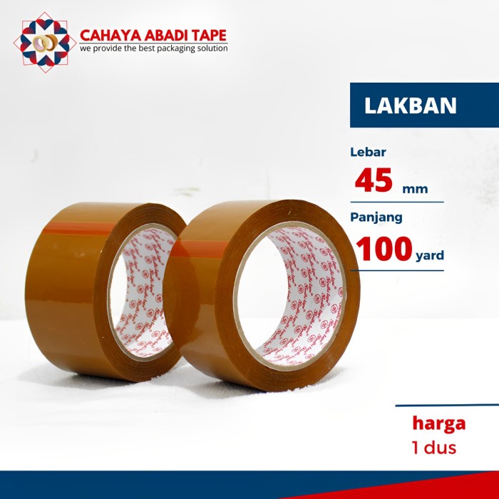 

Terlaris 1 Box Lakban Bening Coklat Bodhi Termurah 45Mm X 100 Yard