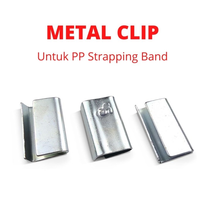 

Terlaris Metal Clip Plat Klem Strapping Band Pp