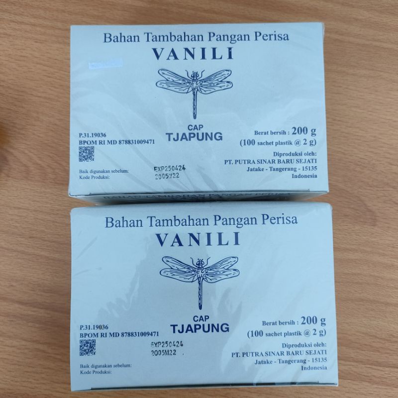 

PERISAN MAKANAN/MINUMAN VANILI