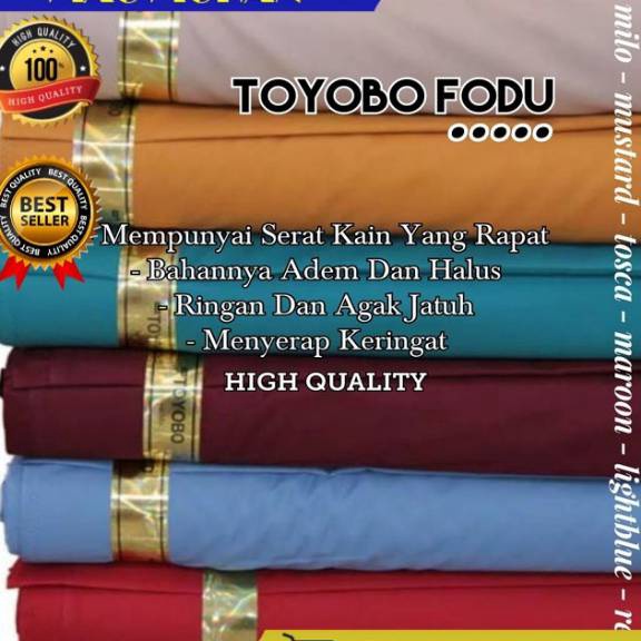 ✱Big Sale➩ {BEST QUALITY} KAIN TOYOBO FODU BY THOMPSON ORI / KAIN KATUN JEPANG TOYOBO ROYALMIX FD NI