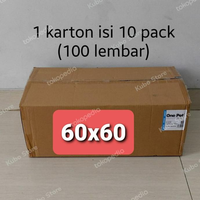 1 Dus Underpad Onepet 60x60 60 x 60 Onemed Alas Pipis