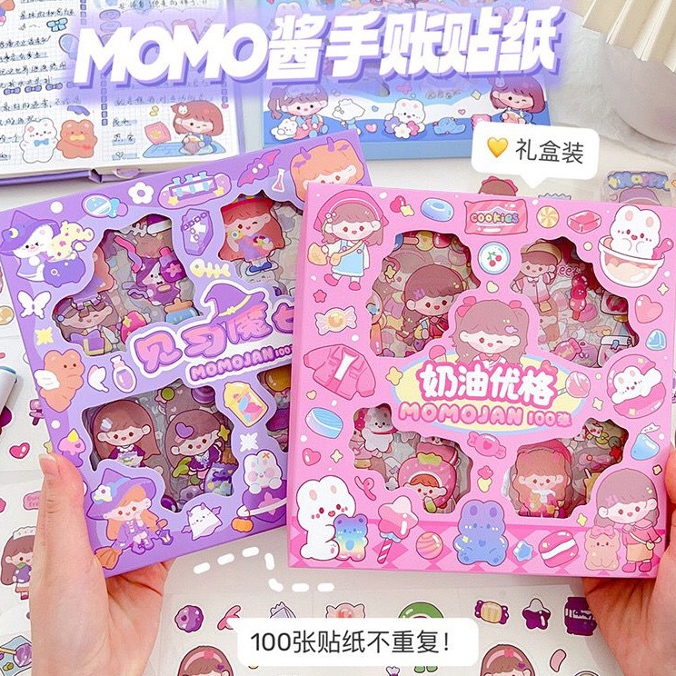 

Stock Banyak 100 Lembar Stiker Mixue Ice Cream NEW Sticker Lucu Korea Jakarta Murah Grosir 085