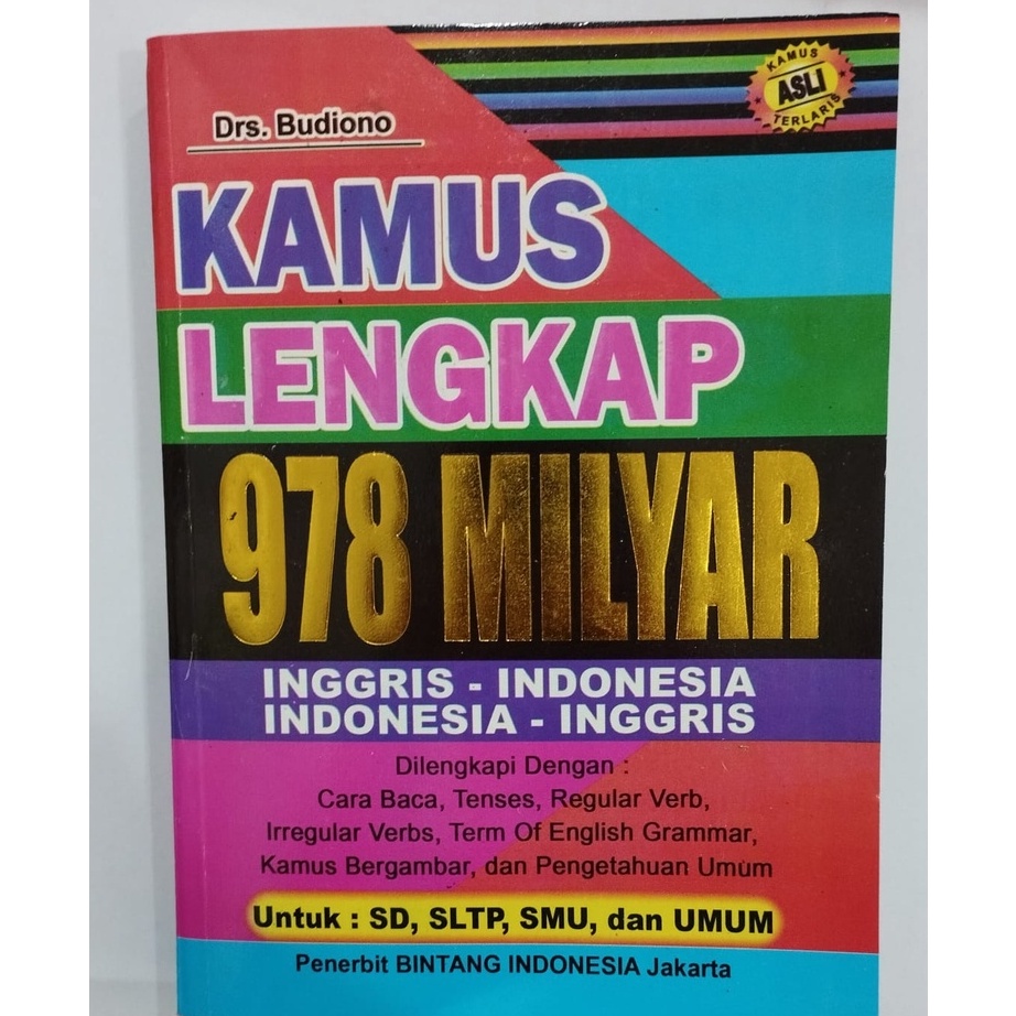

➭Pasti Murah✲ Buku Kamus Indonesia-Inggris Besar I74 ➮