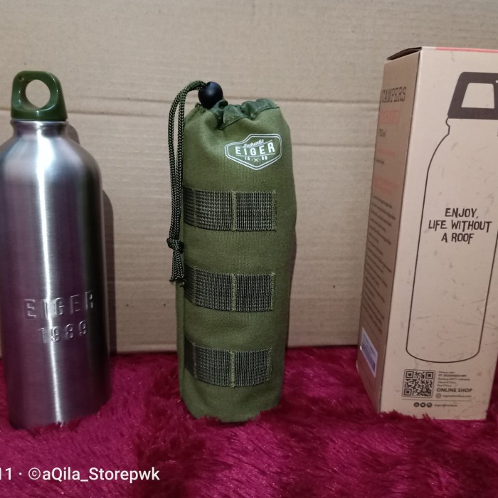 Terlaris Botol Minum Eiger Original Campers Carafe Silver