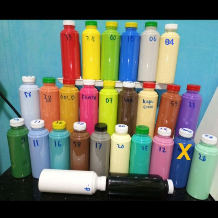 

❆Laris↑ CAT LUKIS KANVAS/MURAL AKRILIK 250gr V55 ✼
