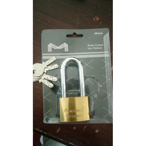 >*>*>*>*] gembok/ gembok kuning/ gembok leher panjang 40mm/gembok kunci komputer