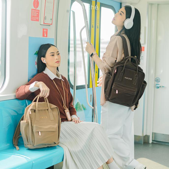Tas Wanita Besar Backpack Bree Merche