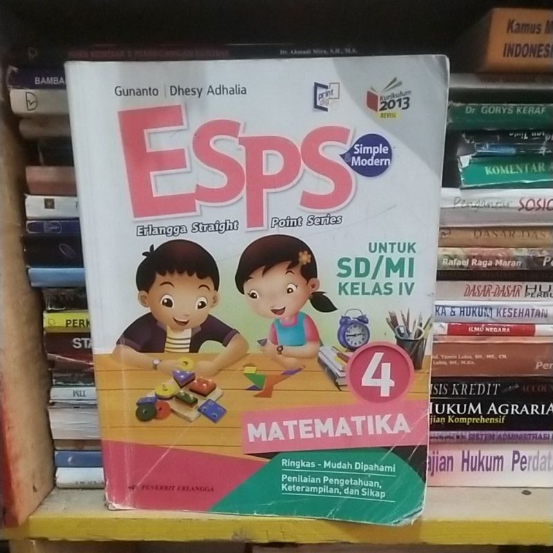 buku esps matematika kelas 4 sd