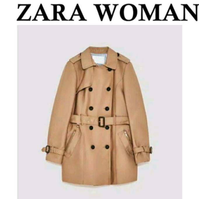 Coat Zara Women Trench Original - Jaket Zara Wanita Terbaru