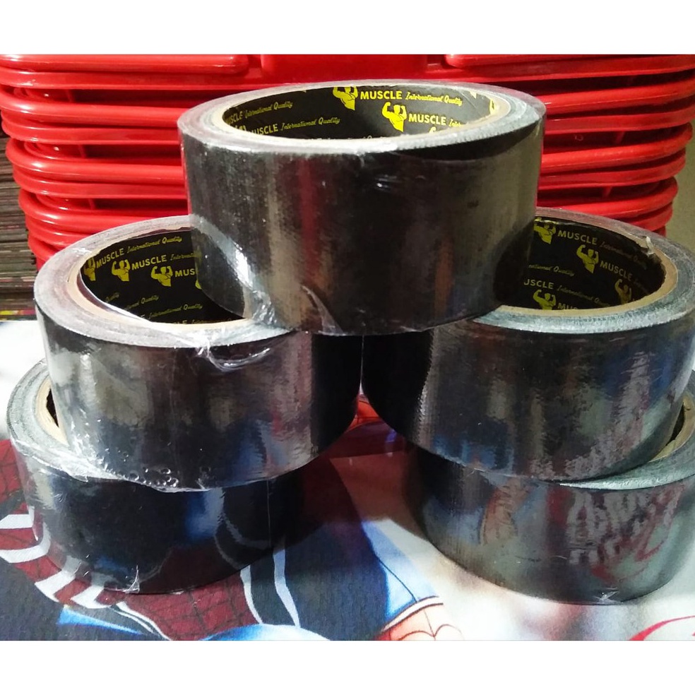 

TRTG-76 1 ROLL LAKBAN KAIN MUSCLE 2 INCH 46 MM X 11 M WARNA HITAM Sale of Month