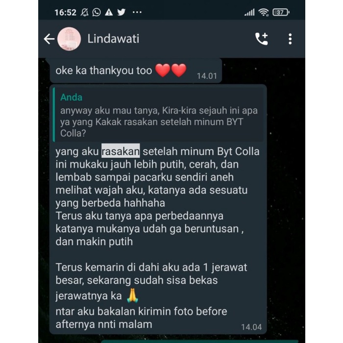 MINUMAN KOLAGEN BYT COLLA ORIGINAL BYOOTE COLA