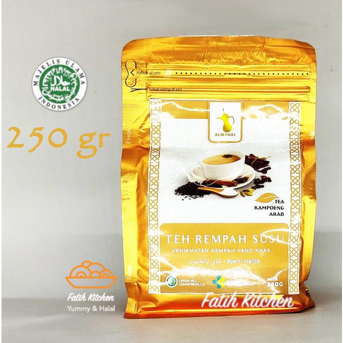 

Kampoeng Arab Teh Rempah Susu 250 gr - Syai Haleeb dari Al Mahri