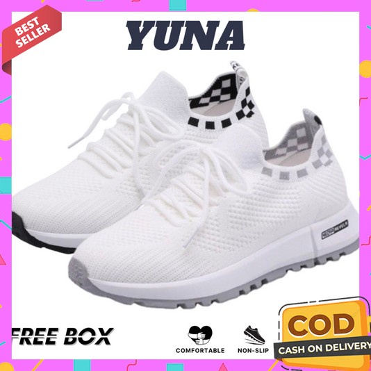 Sepatu Wanita Terbaru 2023 Korean Style Dewasa  Sepatu Senam Trendi Loafers Docmart Korea Slip On Ol