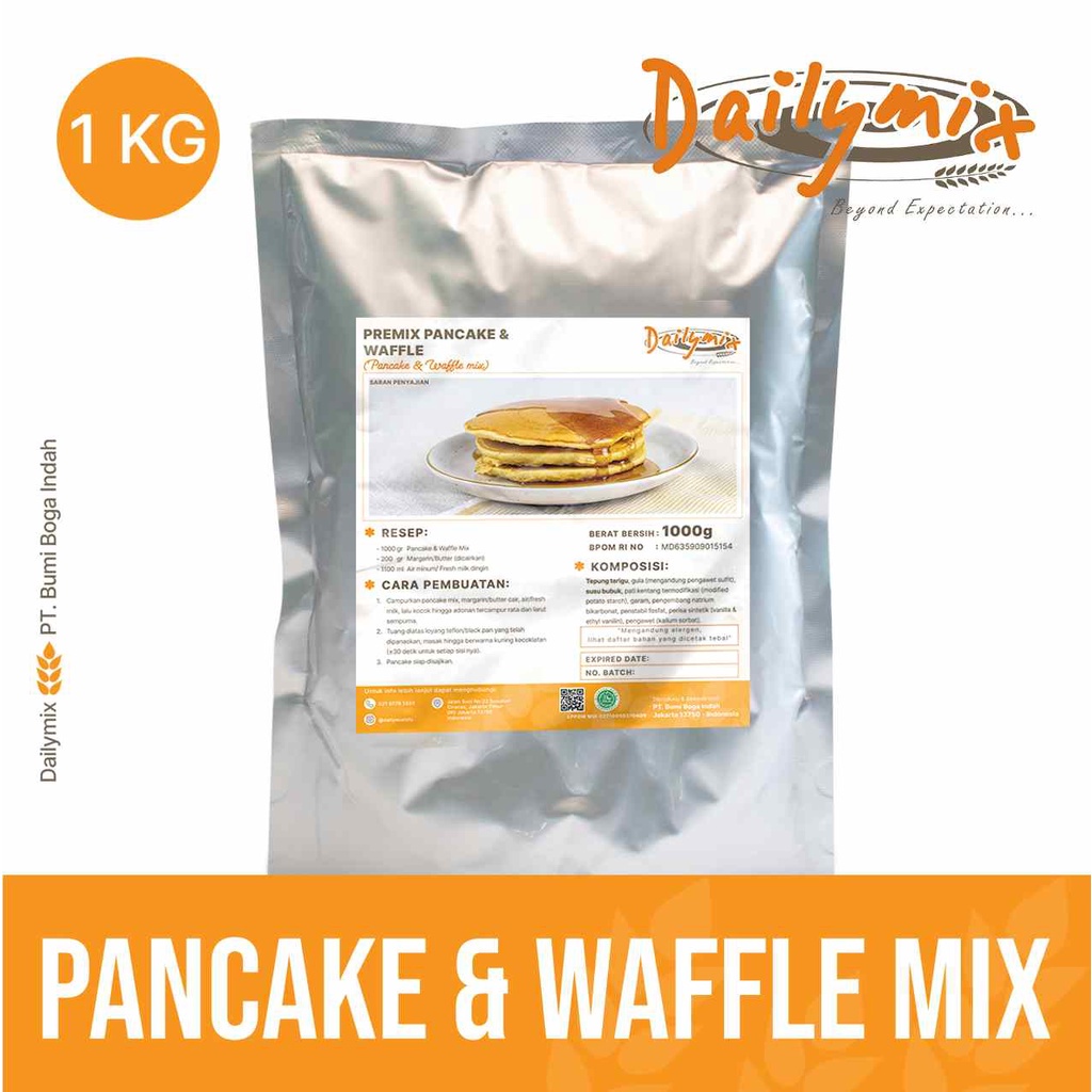 

( Dailyx ) Tepung Prex Pancake & Waffle Instant / Prex Beian Waffle / Prex Pancake / Tepung Pancake