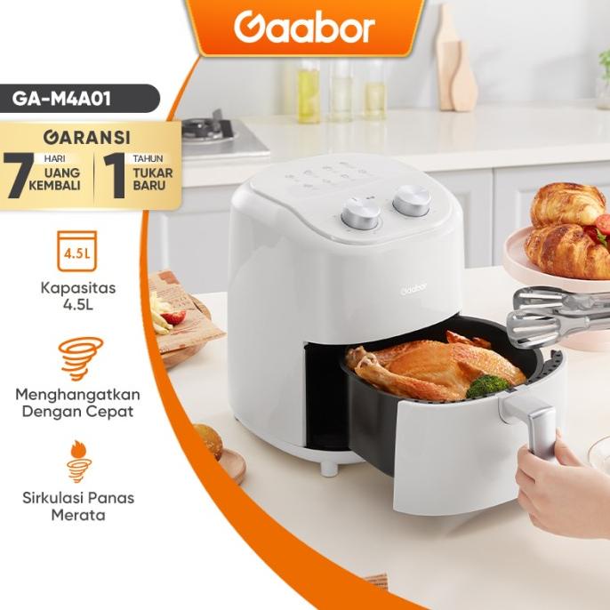 Gaabor Air Fryer Low Watt 4.5L  / GA-M4A01