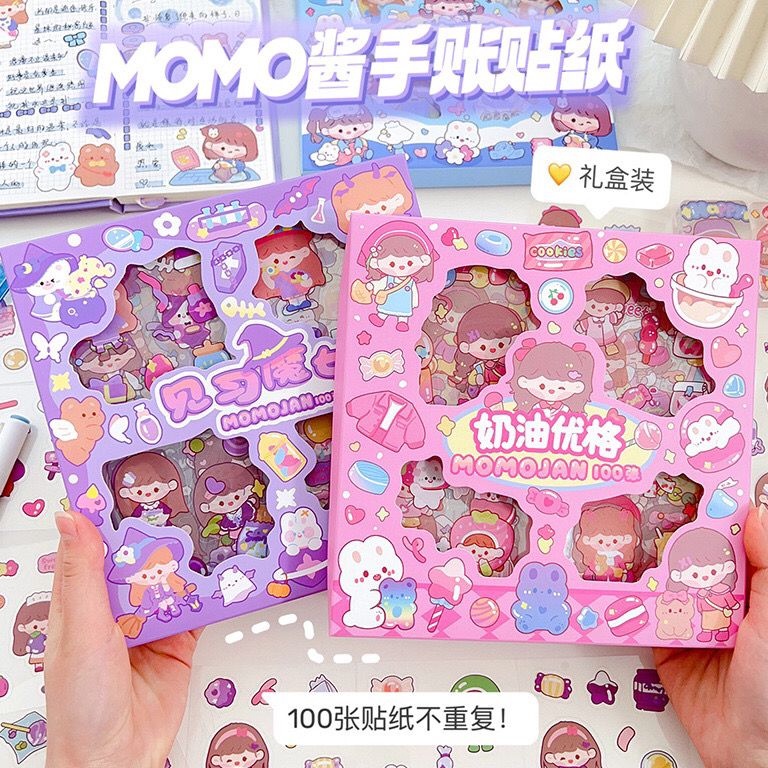 

[CODE BARANG 547SWF] 100 Lembar Stiker Mixue Ice Cream NEW Sticker Lucu Korea Jakarta Murah Grosir 288