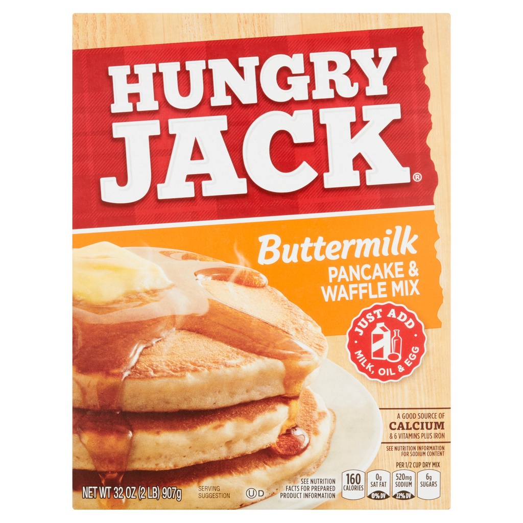 

Hungry Ja Butterlk Pancake X 32 Oz