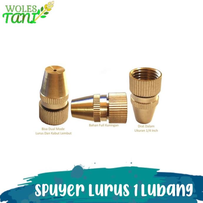 ><><><] Spuyer Nozzle 1 Lubang Lurus