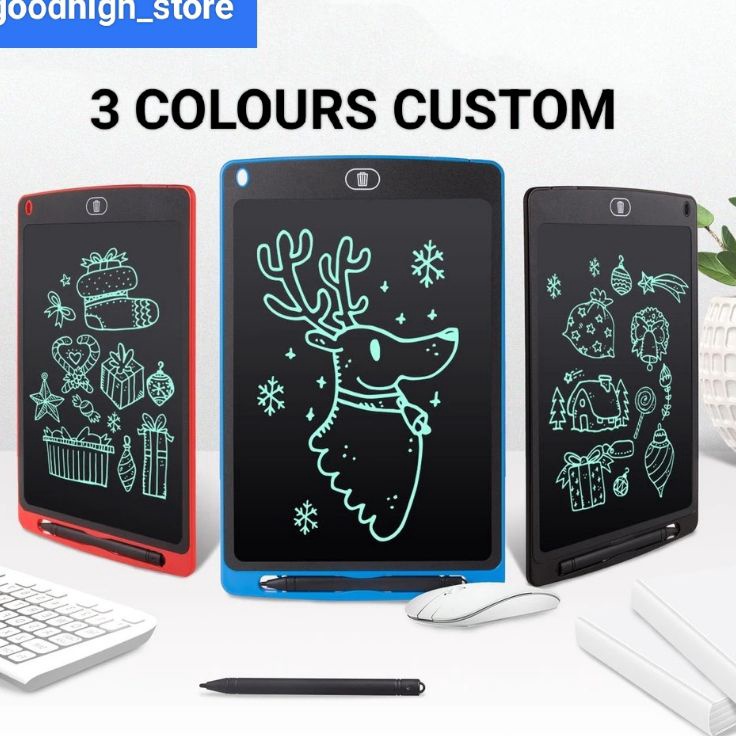 

✱Terbaru❈ PAPAN TULIS ANAK LCD WRITING ON OFF 8,5" / LCD WRITING DRAWING 8,5" H80 ↔