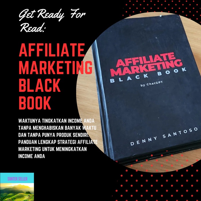 Buku Bisnis Affiliate Marketing Black Ok Denny Santoso Original