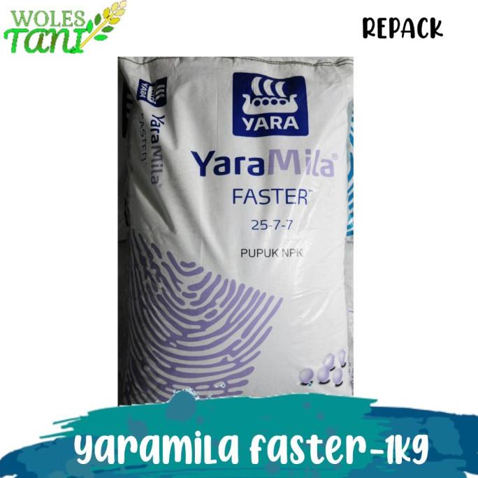 *#*#*#*#] Yaramila Faster 1 Kg 25 7 7 NPK Pertumbuhan Tanaman
