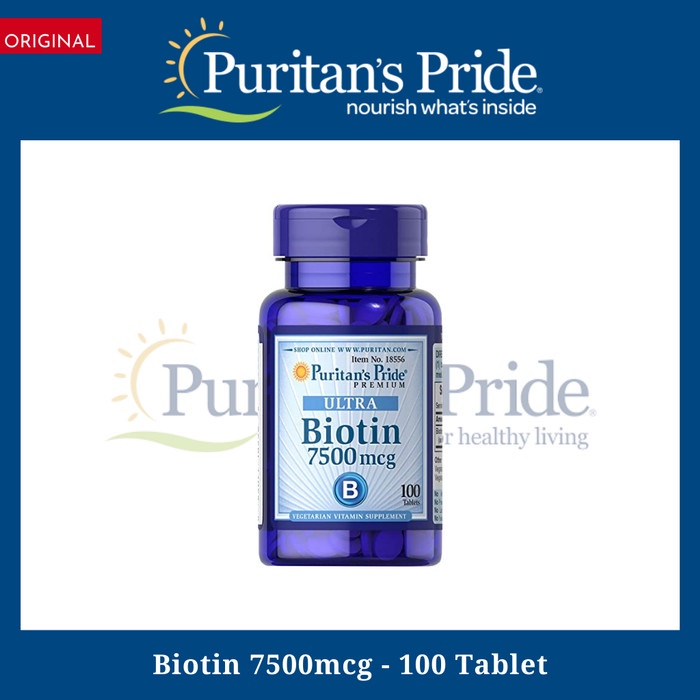 PURITAN'S PRIDE ULTRA BIOTIN 7500 MCG