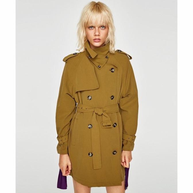 Long Coat Wanita Zara Jaket Wanita Terlaris