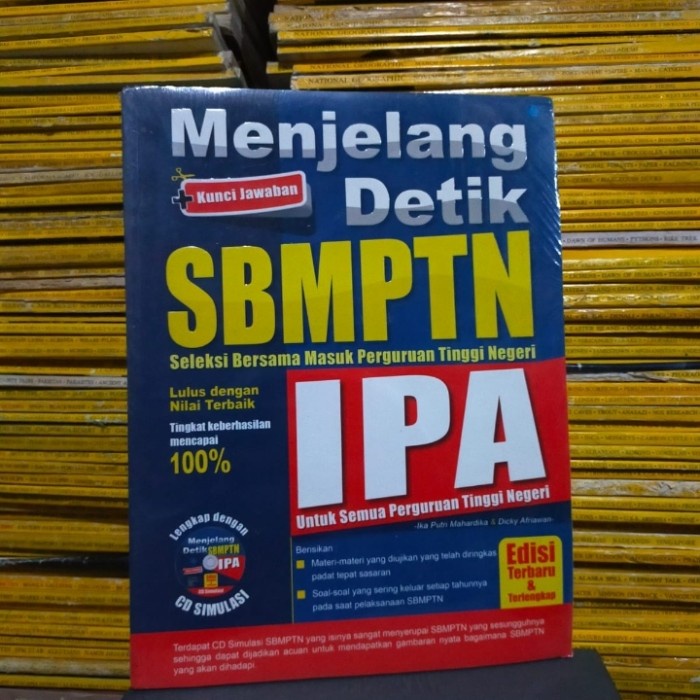 Menjelang Detik Sbmptn Ipa Untuk Smua Perguruan Tinggi