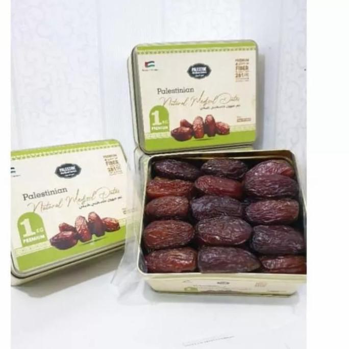 

Kurma Medjool Palestine Premium Kemasan Kaleng 1 Kg Lapaklusimarianti