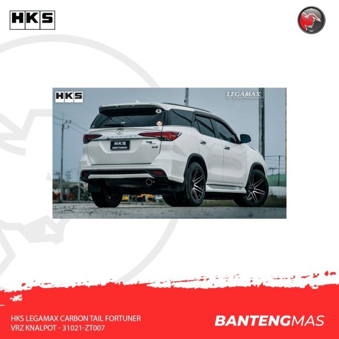 HKS LEGAMAX Carbon Tail Fortuner VRZ Knalpot - 31021-ZT007