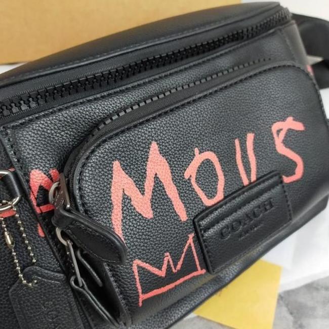 Promo Waistbag Bumbag Pria Coach Rivington Famous Mi'Or Promo Qianamukhtarstore