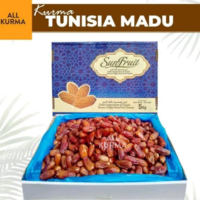 

Kurma Tunisia Madu Sun Fruit 5 Kg Lapaklusimarianti