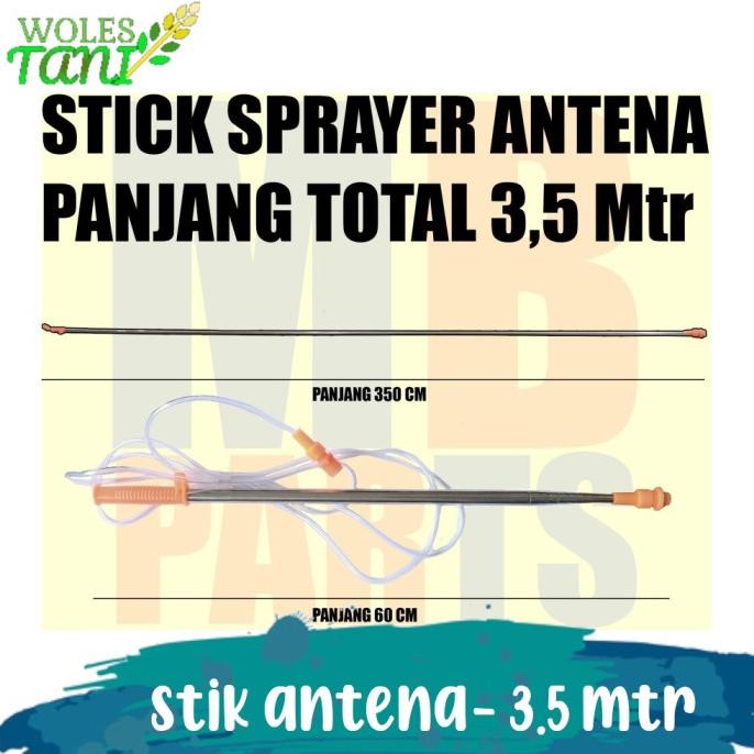 ((((()paling dicari] Stik Sprayer 3.5 Meter Stik Teleskopik