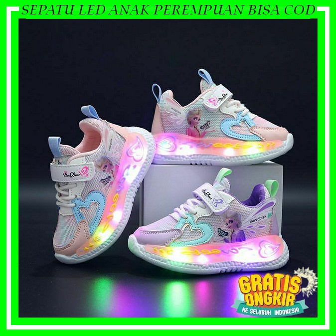 Spatu Cewek Kekinian Sneaker Korea Snakers Lampu Sneakers Korean Style Sneaker Kekinian Viral Sepatu
