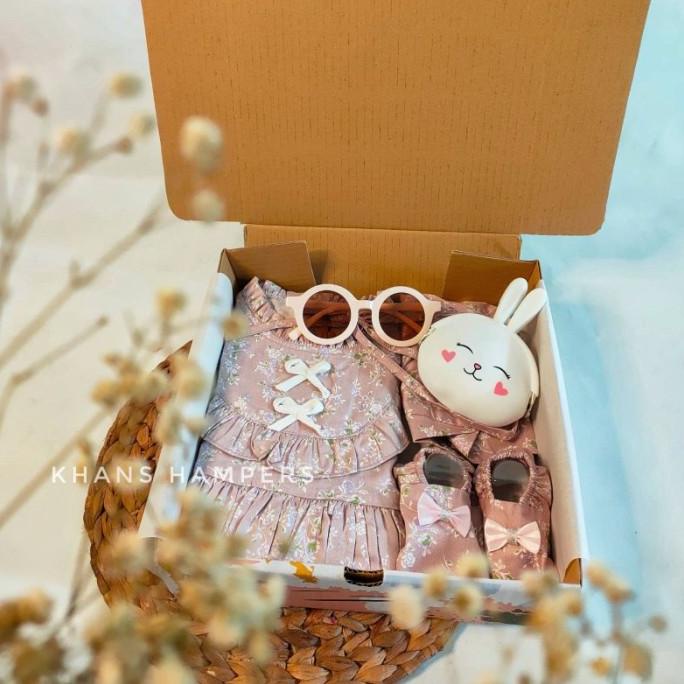 Kado Bayi Perempuan/ Hampers Bayi /Kado Bayi / Hampers Bayi Perempuan Sejiwa.Kenanga