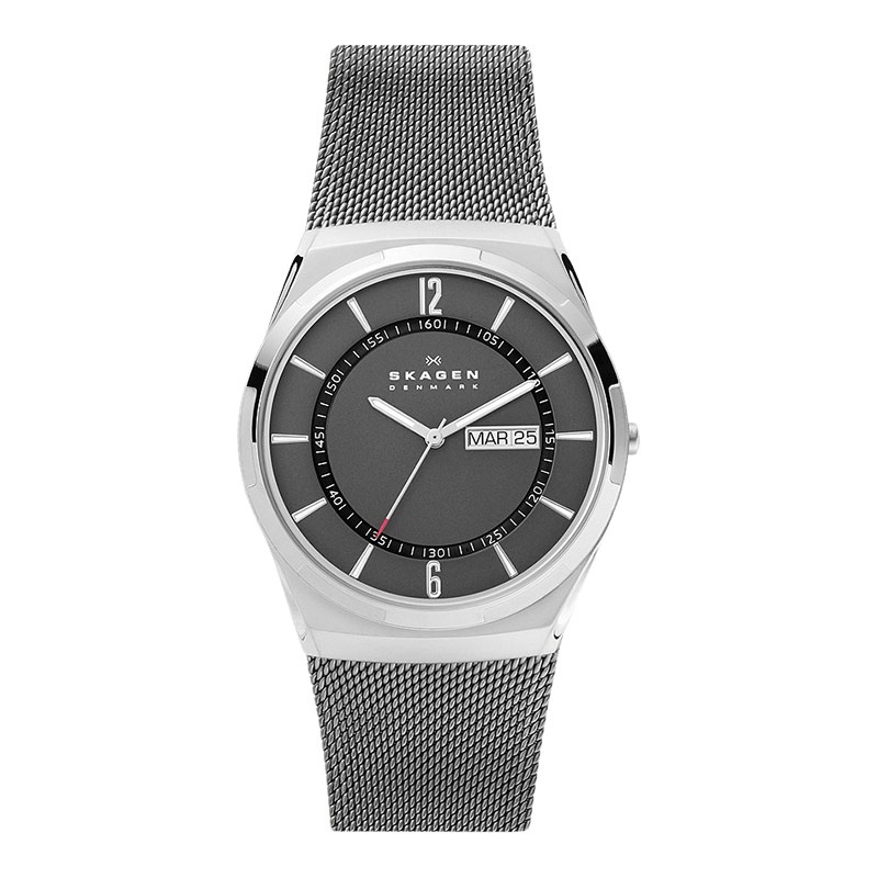 Skagen Melbye SKW6790 Gunmetal Dial Stainless Steel Mesh Strap