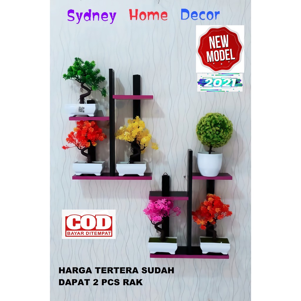 Rak Dinding Kamar Terbaik Terbaru Hias Aesthetic Minimalis J3L6 Cantik Organizer Dapur Tempel Furnit