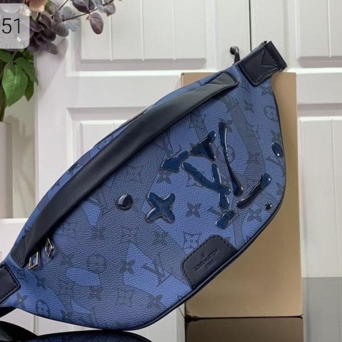 Waistbag Bumbag Branded Pria Import Lv007 Vip Mistake.Hours