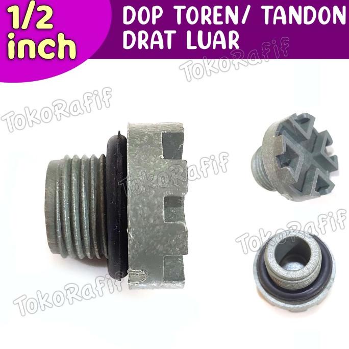 ] Dop Tandon 1/2-inch Drat Luar