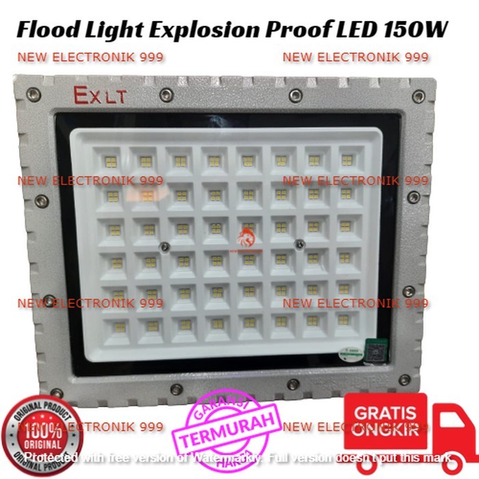 Lampu Sorot Yaming Flood Light Explosion Proof Led 150W 6000K Putih
