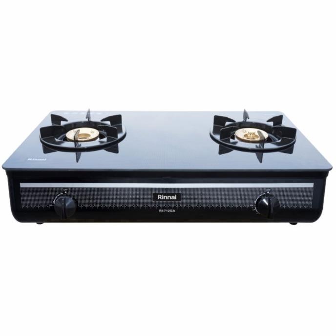 Kompor Gas Rinnai Ri 712Ga(B) Ri 712 Ga Ri 712 Gab Kompor Gas Kaca Cleora.Nabila