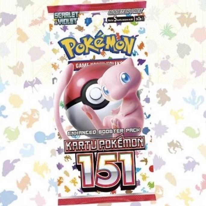 ;&;&;&;&] Pokemon TCG Indonesia 151 Booster Pack