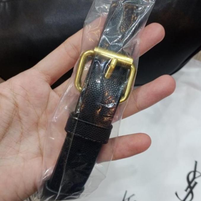 Tas Waistbag Ysl Black Belt Bag / Tas Pinggang Pria Wanita Mistake.Hours