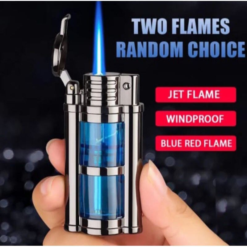 KOREK API BARA KLASIK TRANSPARAN KOREK API VINTAGE GAS LIGHTER