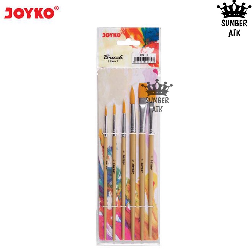 

← Brush Kuas Cat Air Cat Minyak Lukis Acrylic Joyko BR-5 6948